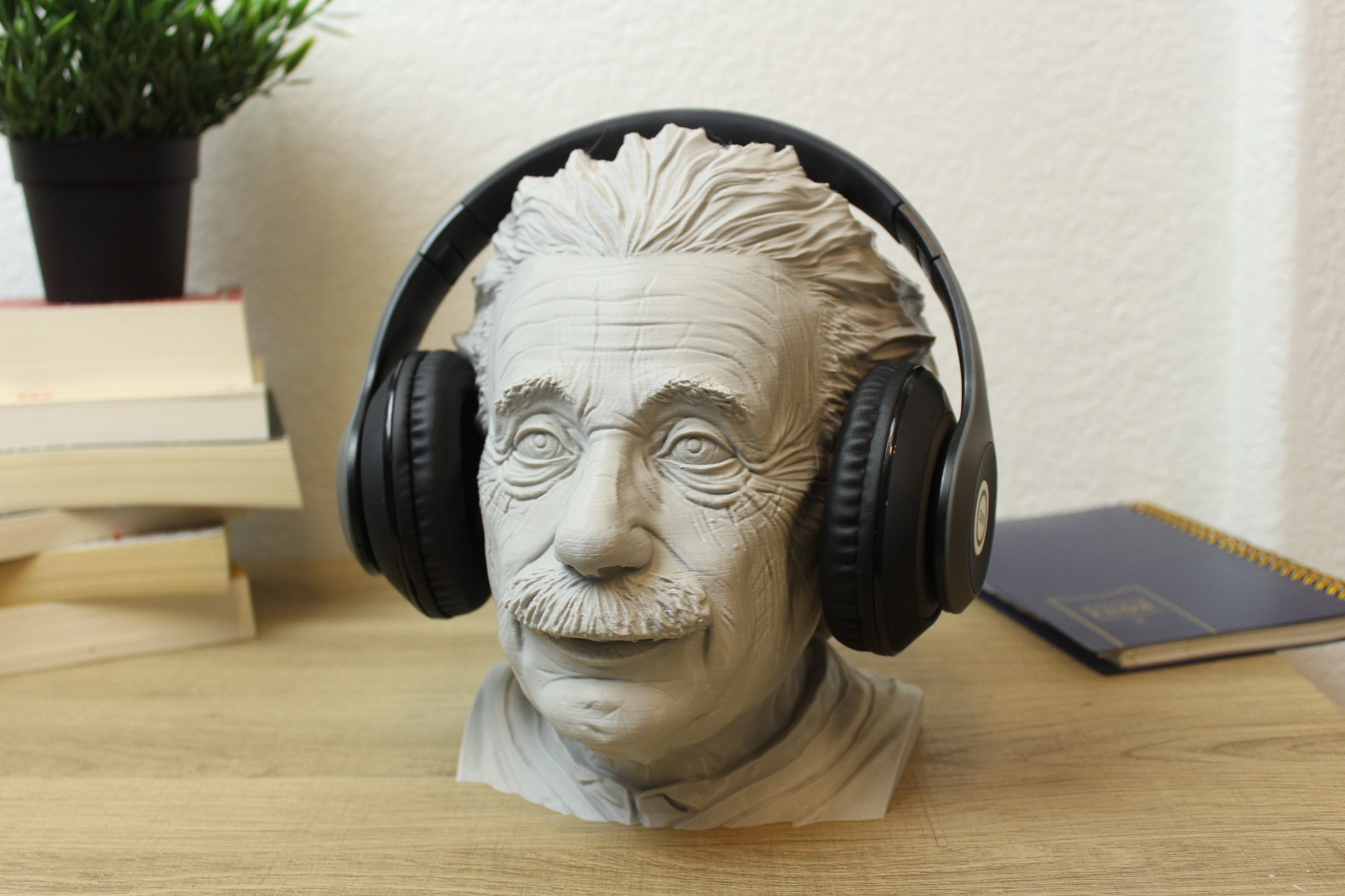 Albert Einstein Headphone Stand Headphone Holder Gaming Etsy