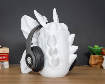 Soporte de auriculares de mariposa / Soporte de auriculares de calavera / Regalo perfecto para jugadores