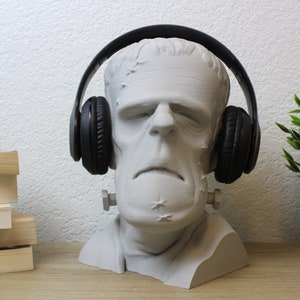 Frankenstein Headphone Stand | Gaming Room Decor | Headphone Holder