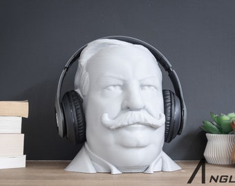 Support pour casque William Howard Taft | Support président pour casque d'écoute | Cadeau parfait pour les gamers