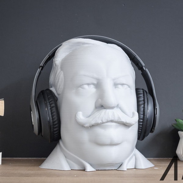 William Howard Taft Headphone Stand | President Headset Stand | Perfect Gamer Gift