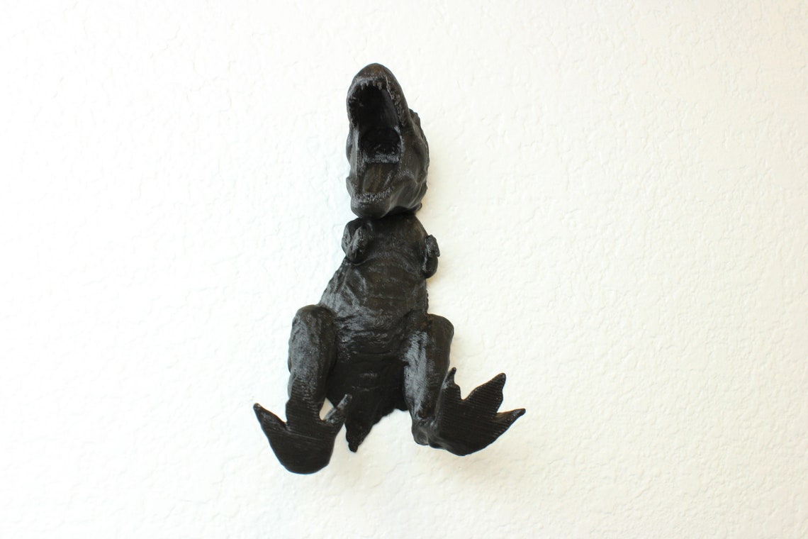 TRex Key Holder Dinosaur Room Decor Key Hook Organizer Etsy