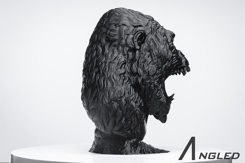 Gorilla Headphone Stand Gorilla Head Headset Stand Perfect Etsy