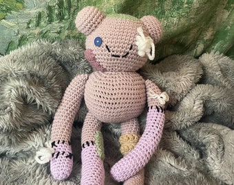 Hambo Plushie - Fan Made Crochet Stuffed Animal