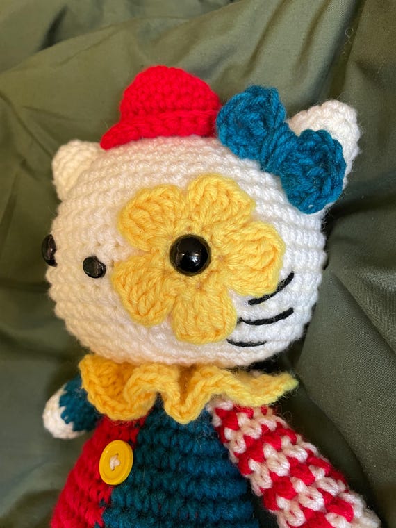 ピエロ ハローキティ ぬいぐるみ - Etsy 日本