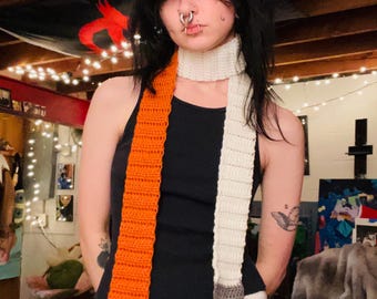 cigarette scarf Cig Scarf- Crochet cigarette scarf Cig Scarf- Crochet