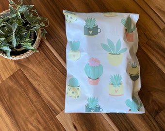 Designer mailers! SALE BEST VALUE!! 19 - 10x13 Succulents Poly Mailer