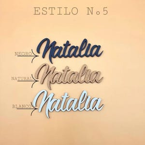 Marcasitios Personalizados con Nombres para Bodas Comuniones Bautizos y regalos de invitados, Estilo 2