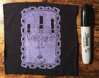 Jacket Patch Cigarette Candelabra Clove Candlestick