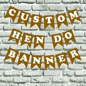 LARGE Personalised Custom Bunting Handmade Party Decorations Customised