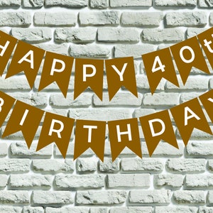 LARGE Personalised Custom Bunting Handmade Party Decorations Customised