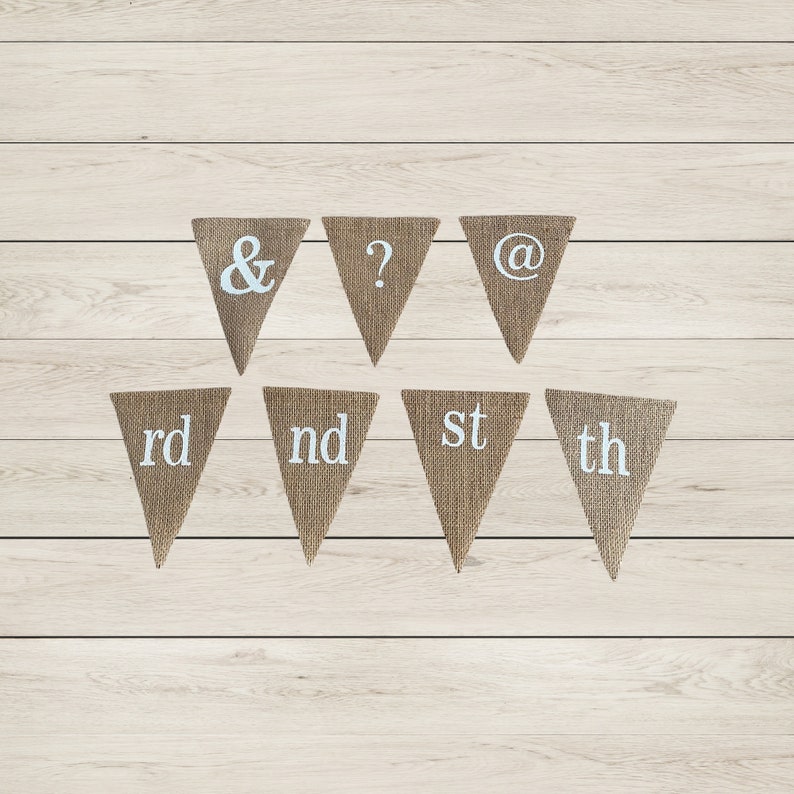 Personalised Custom Bunting Handmade Party Decorations Customised image 6