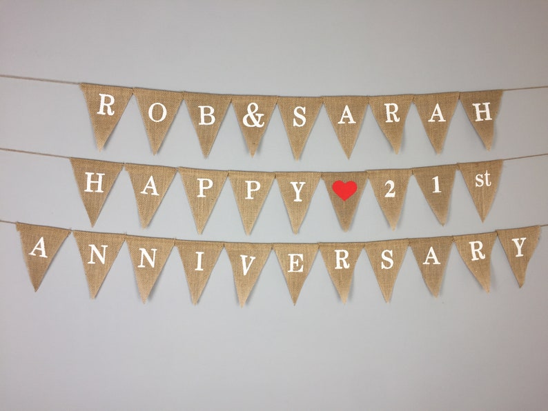 Personalised Custom Bunting Handmade Party Decorations Customised image 2