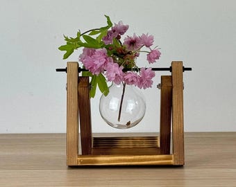 Creative Flamingo Hydroponics Planter Vase Modern Glass Flower Vase For - View #10