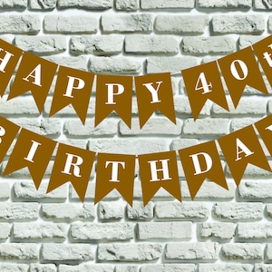 LARGE Personalised Custom Bunting Handmade Party Decorations Customised