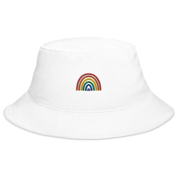 Rainbow LGBT Bucket Hat | Etsy Australia