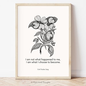 CARL JUNG QUOTE Therapy Print: Therapist Office, Psychology Art, School Counselor Office Decor, School Psychologist Decor, Counseling Office