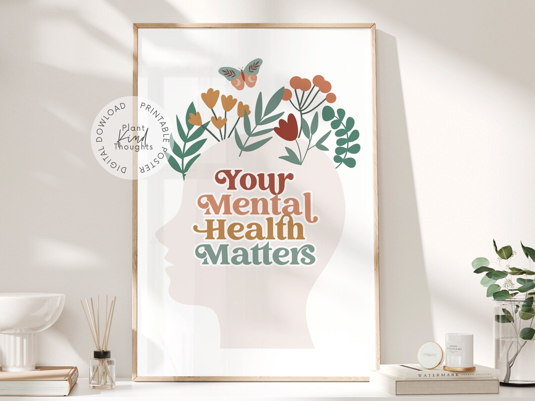 MENTAL HEALTH MATTERS Counseling Office School Counselor Office Decor ...