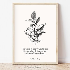 CARL JUNG QUOTE Therapy Print: Therapist Office, Psychology Art, School Counselor Office Decor, School Psychologist Decor, Counseling Office