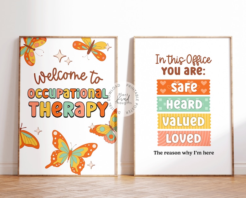 8 OCCUPATIONAL THERAPY Office Decor Classroom Decor School Counselor ...