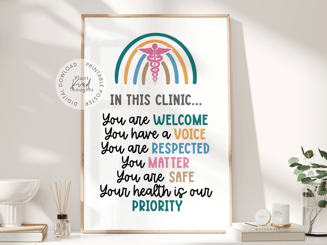 SCHOOL CLINIC SIGN School Nurse Office Decor School Clinic Etsy