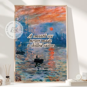 FRANKLIN ROOSEVELT Quote DBT Poster: Dialectical Behavior Therapy Therapist Office Decor School Counselor Social Worker Psychologist Gift