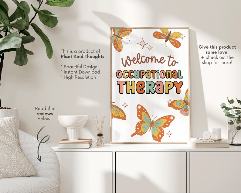 WELCOME to Occupational Therapy Office Decor Classroom Decor School ...