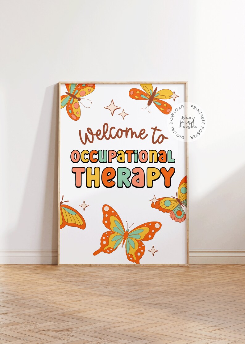 WELCOME to Occupational Therapy Office Decor Classroom Decor School ...