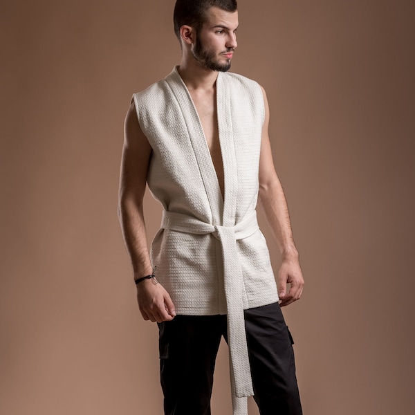 Mens Kimono Jacket Etsy