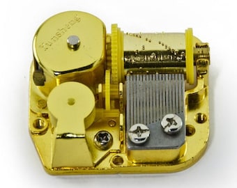 Movimiento mecánico de 18 notas: muchas canciones para elegir