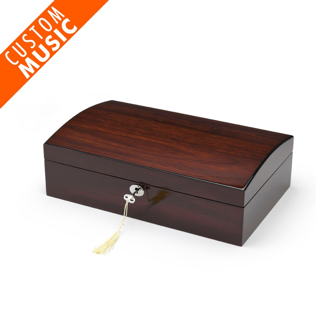 Jewelry Box Module Hi Gloss Walnut Music Jewelry Box: Custom Sound Module - Etsy