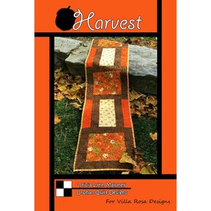 Harvest by Tricia Lynn Maloney for Villa Rosa Designs Quilted Table Runner Pattern