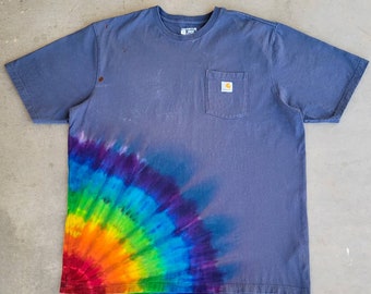 gradient tie dye carhartt sweatshirt
