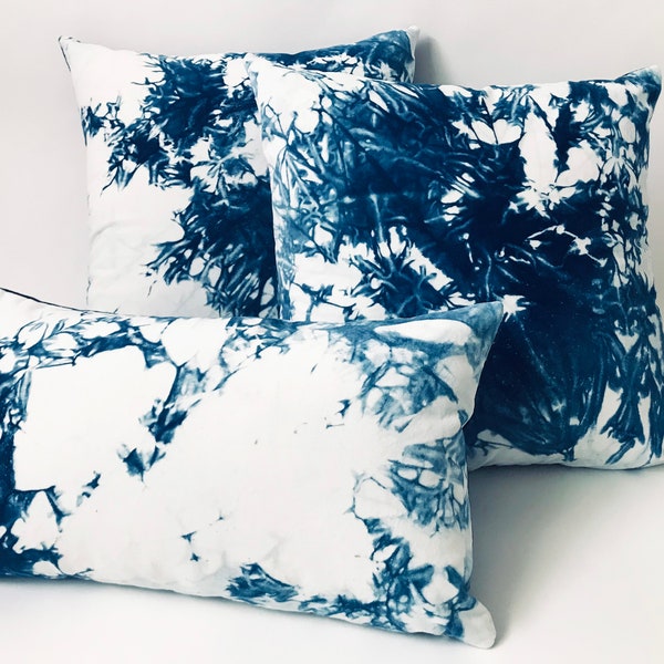 Shibori Pillows Etsy