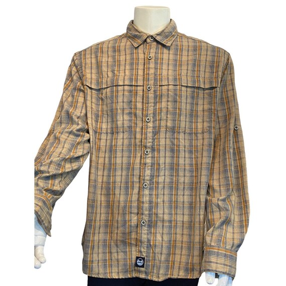 Men Size XL Long Sleeve Button Down 