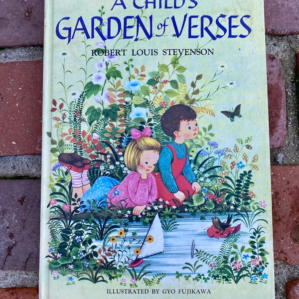 A Child’s Garden of Verses 1973 | Vintage Kids Book