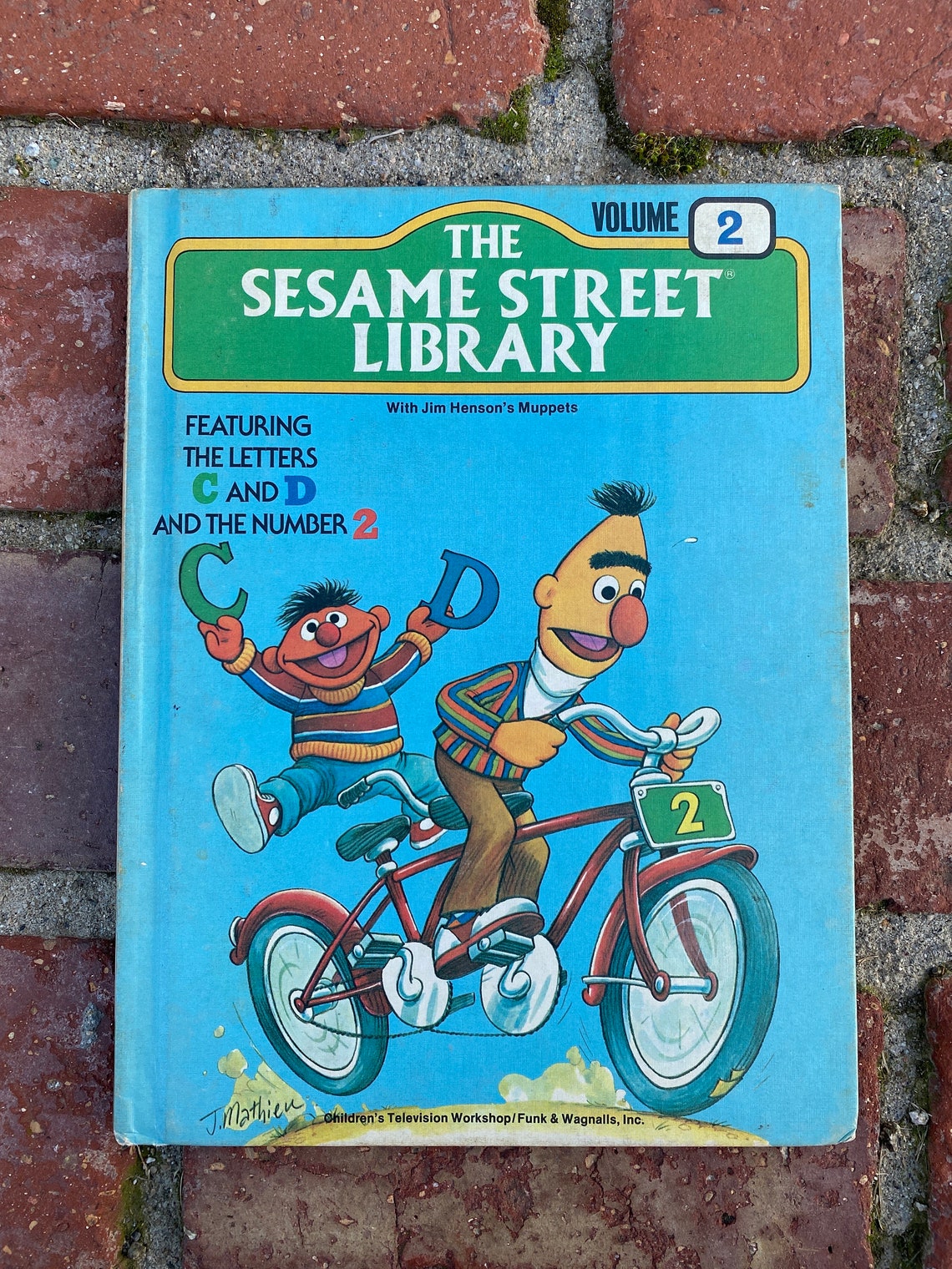 The Sesame Street Library Volume 2 1978 | Vintage Kids Book - Etsy