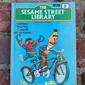 Die Sesamstraße Bibliothek Band 2 1978 | Vintage Kinderbuch