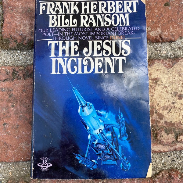 The Jesus Incident by Frank Herbert & Bill Ransom | Vintage Sci-fi Book | 1980