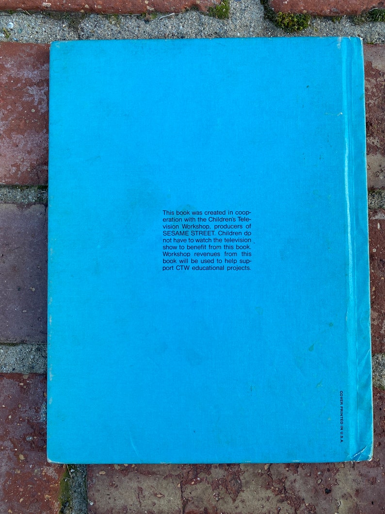 The Sesame Street Library Volume 2 1978 | Vintage Kids Book - Etsy