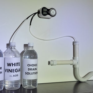 自動エアコン排水管クリーナー：プログラム可能なHVAC詰まり防止機能