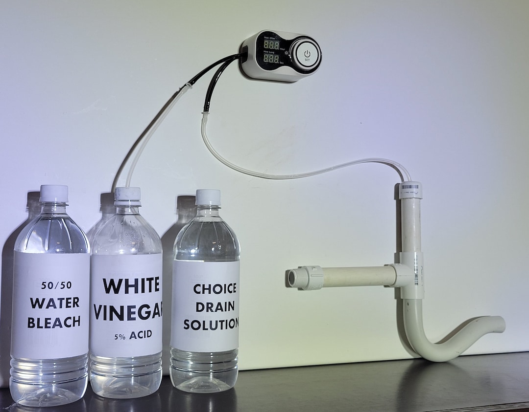 Automatic AC Drain Line Cleaner: Programmable HVAC Clog Prevention - Etsy