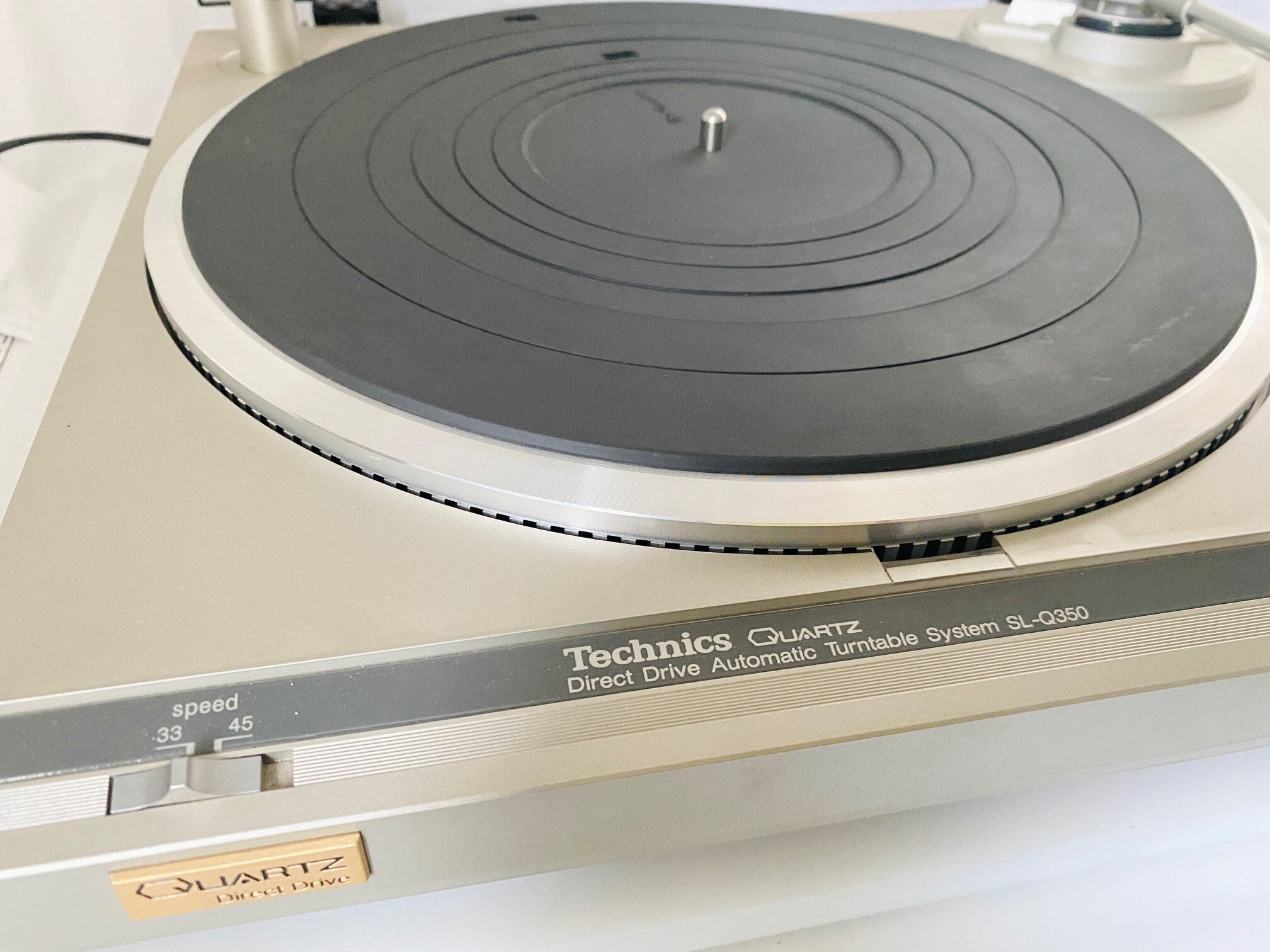 Technics Quartz Direct Drive Automatic Turntable System Etsy