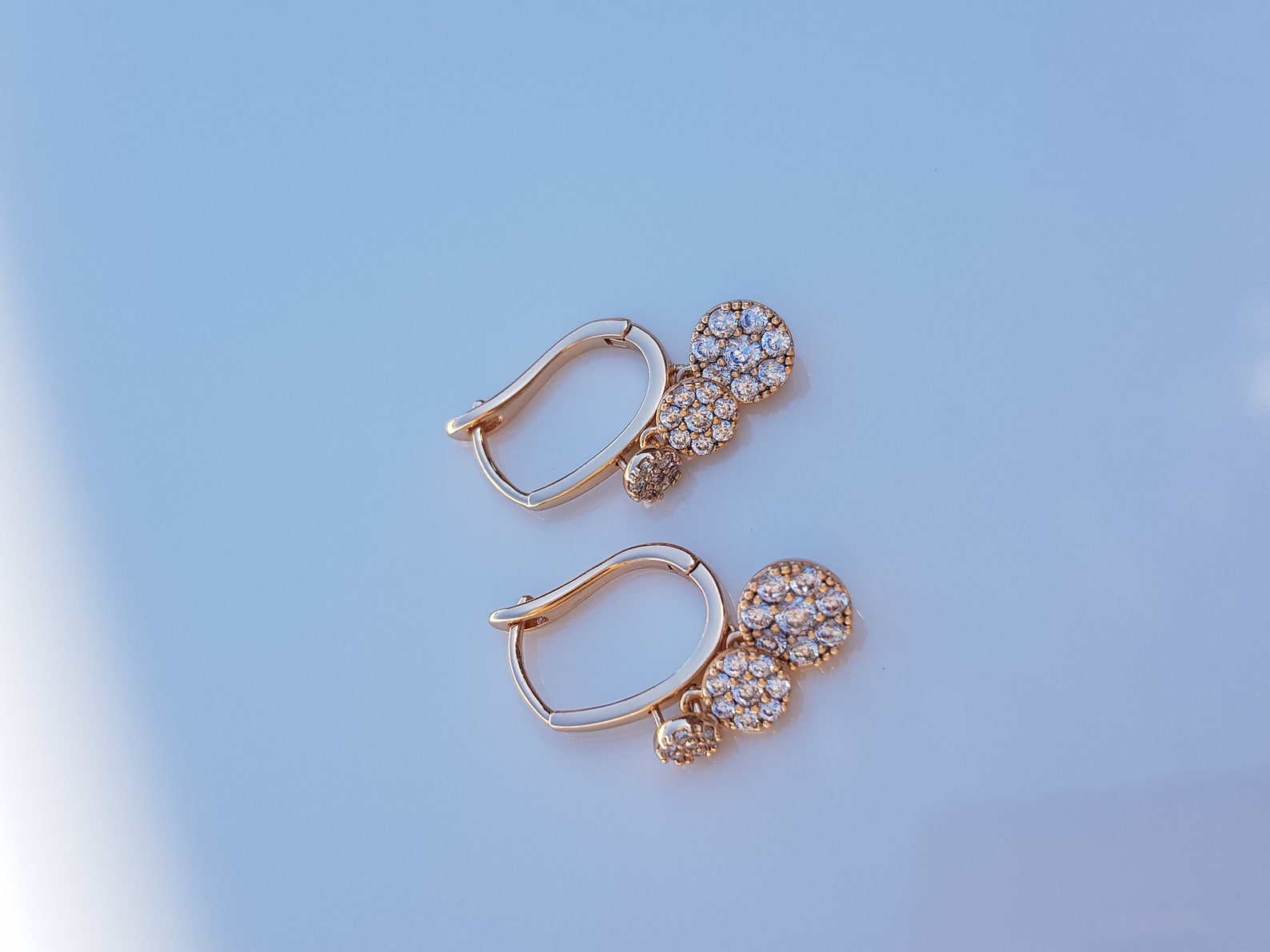 Earrings Waterproof Earrings Titanium Free Earrings Anti Etsy