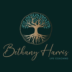 Tree of Life Logo, Tree Logo Design, Spiritual Logo, Logo Baum, Yoga Logo, Coach Logo, Wellness Logo, Psychology Logo, Logo Coaching,Healing