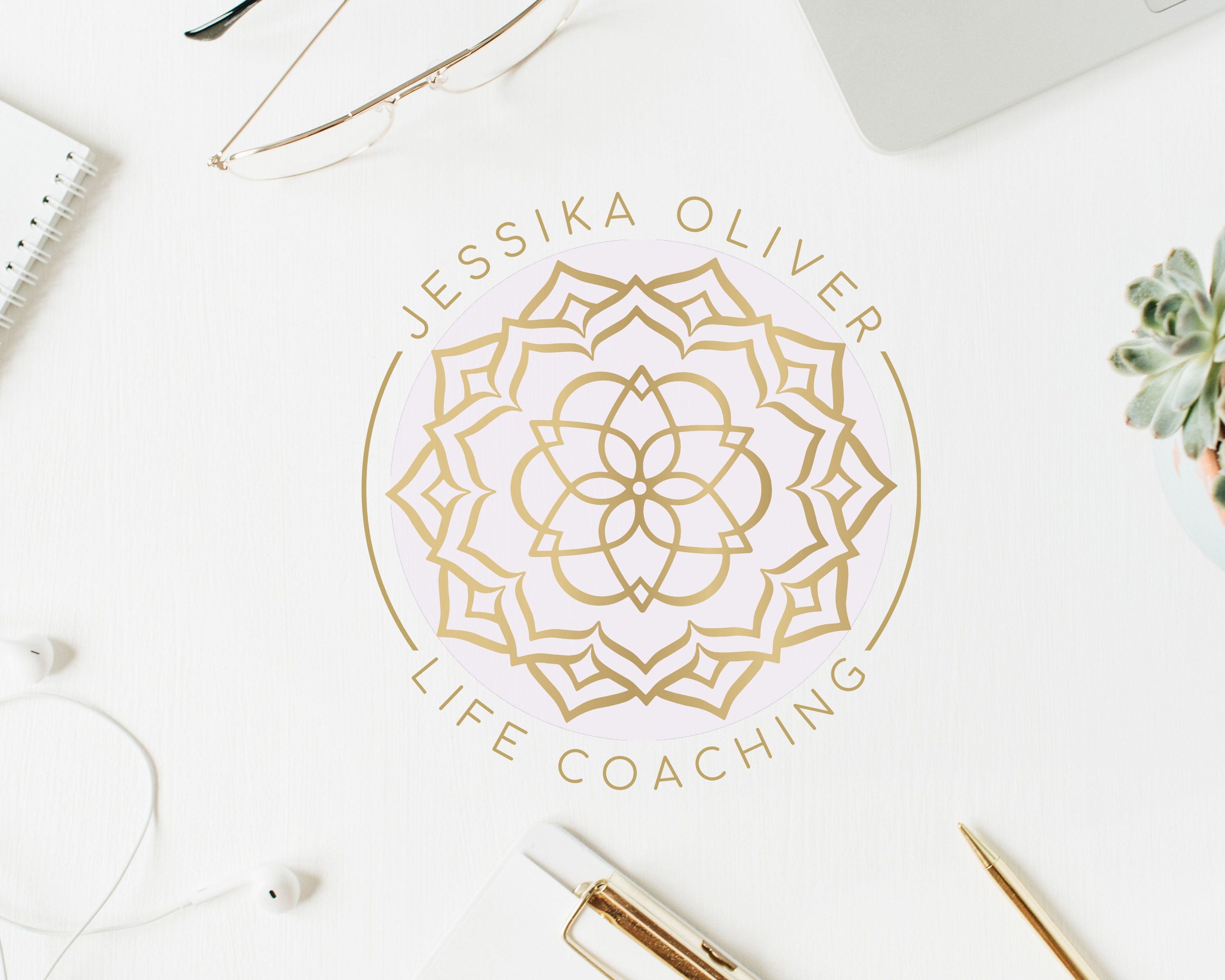 Lotus Flower Sacred Geometry Logo Design is a Geometric Art Design - I ...