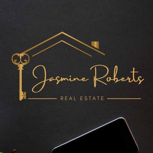 PREMADE BROKER LOGO, Real Estate Logo Design for Agents, Submark and Watermarks All Included, High-Quality Branding for Real Estate Agents image 2