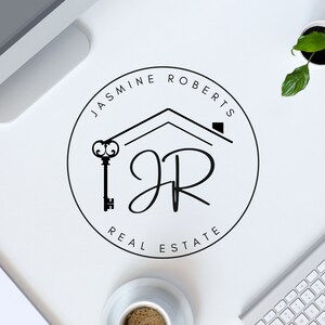 PREMADE BROKER LOGO, Real Estate Logo Design for Agents, Submark and Watermarks All Included, High-Quality Branding for Real Estate Agents image 10