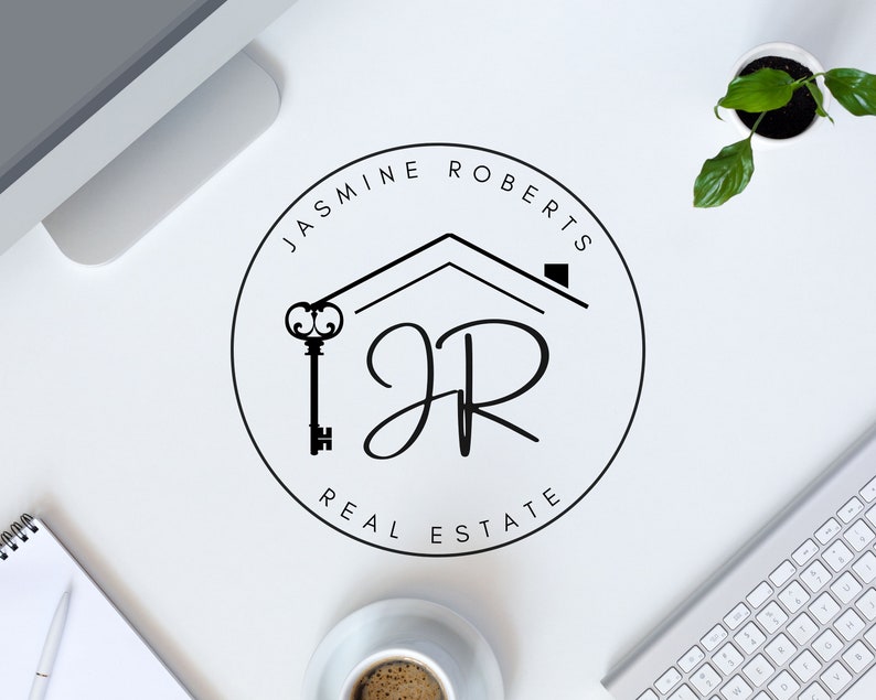 PREMADE BROKER LOGO, Real Estate Logo Design for Agents, Submark and Watermarks All Included, High-Quality Branding for Real Estate Agents imagem 10