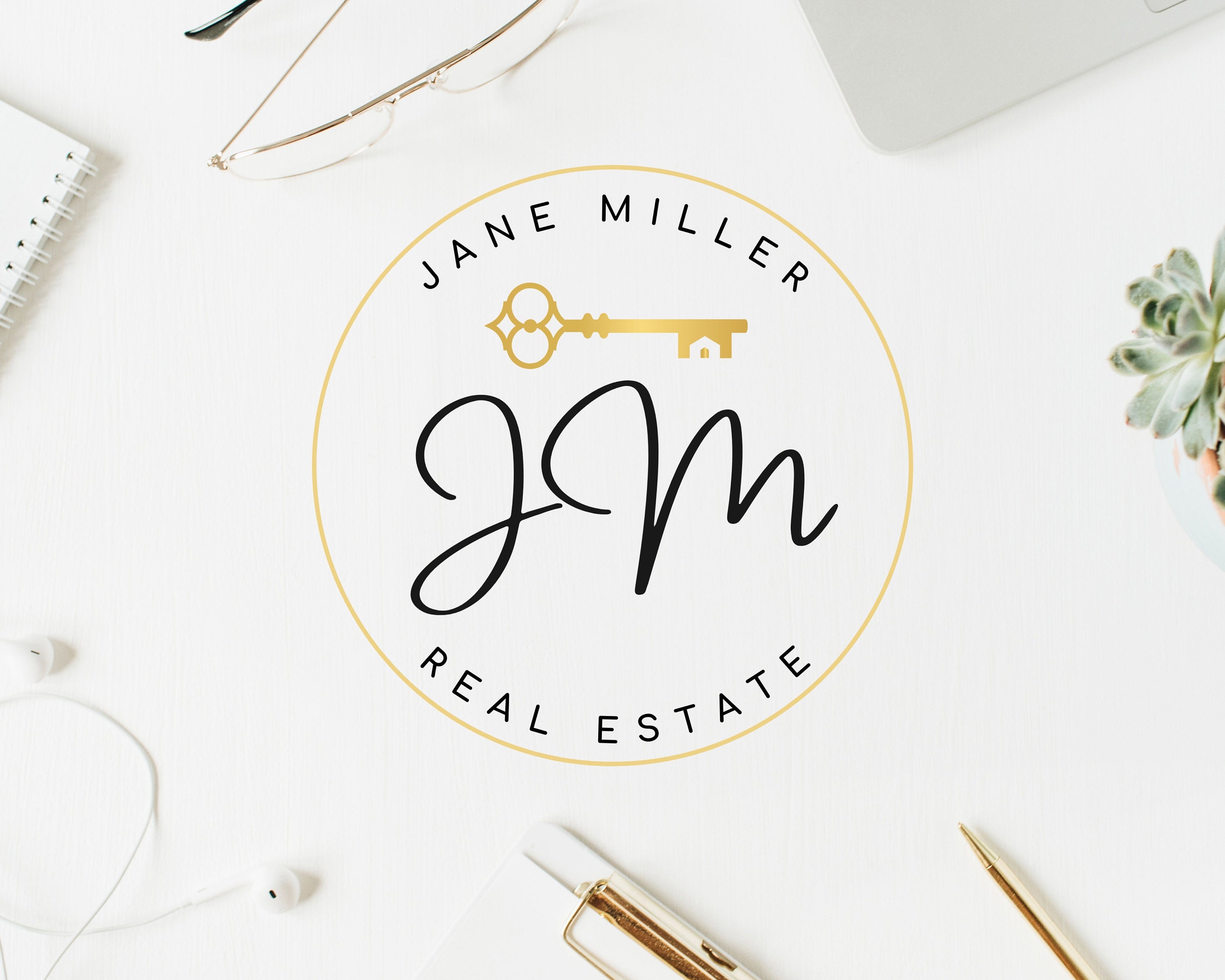 Signature REAL ESTATE LOGO Design Branding for Real Estate | Etsy